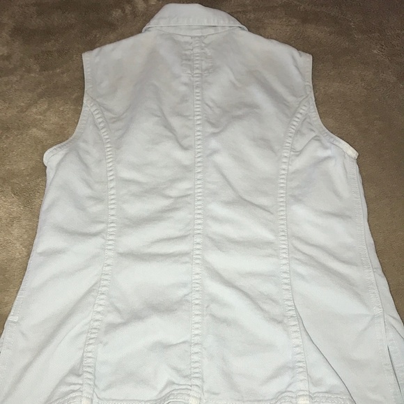 Designer Joseph Paris France SM denim vest top - Picture 8 of 8